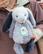 JELLYCAT Puddlesea Bunny 霧灰藍紫 拼接 邦尼兔 毛絨 玩偶 娃娃