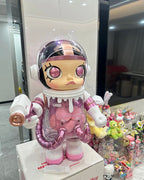 POPMART泡泡瑪特 SPACE MOLLY 心語 400% 1000%