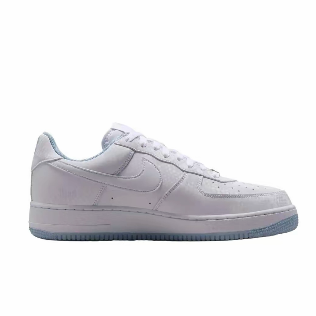 Nike x Kobe Bryant AF1 淺藍白 蛇麟 刺繡 科比 曼巴 低筒休閑鞋 IB0018-103