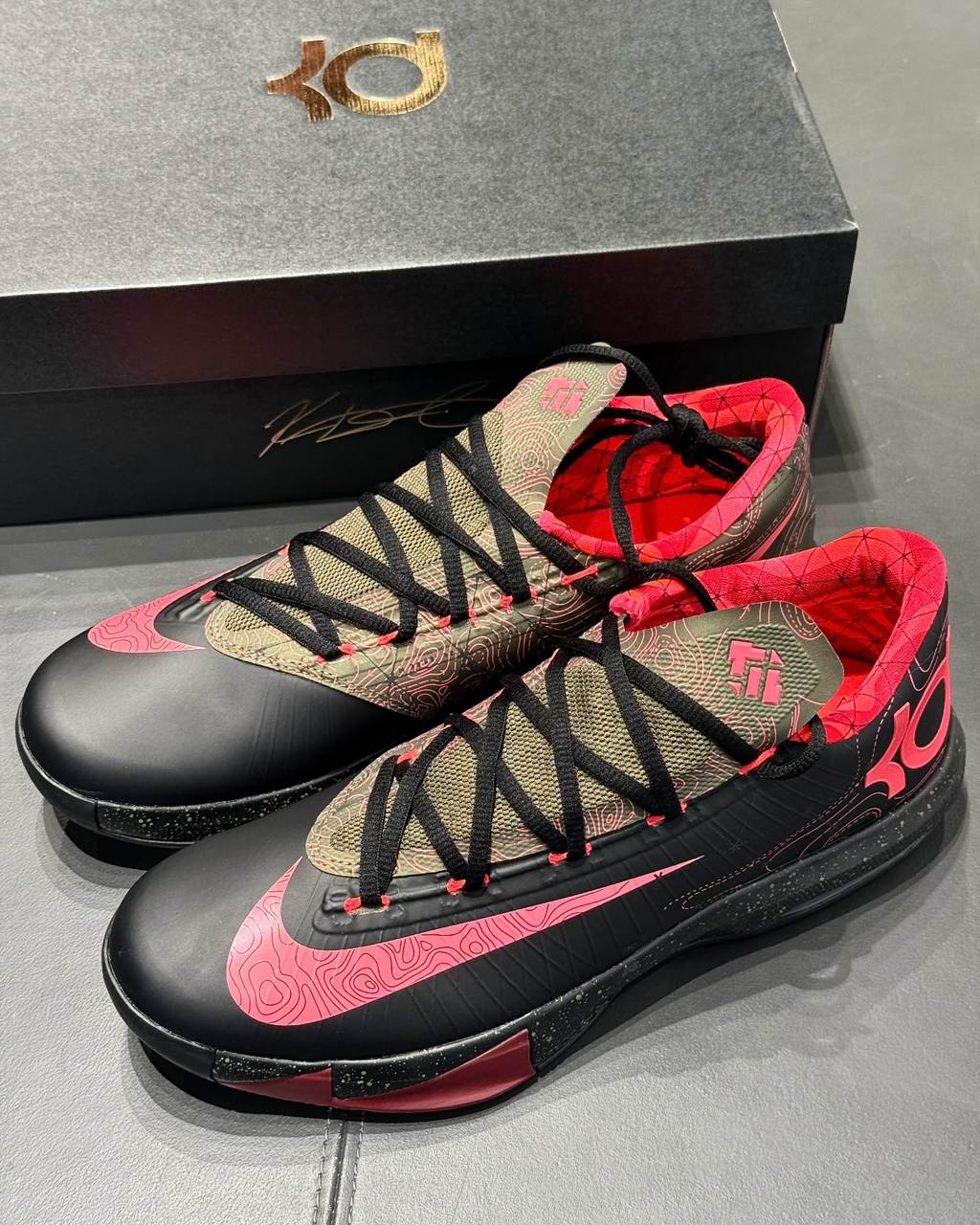 Nike KD 6 Meteorology 黑紅復刻 死神 杜蘭特 實戰籃球鞋 IM4409-001