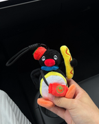 正版授權PINGU 企鵝家族 我有一個朋友系列 毛絨 吊飾 4款