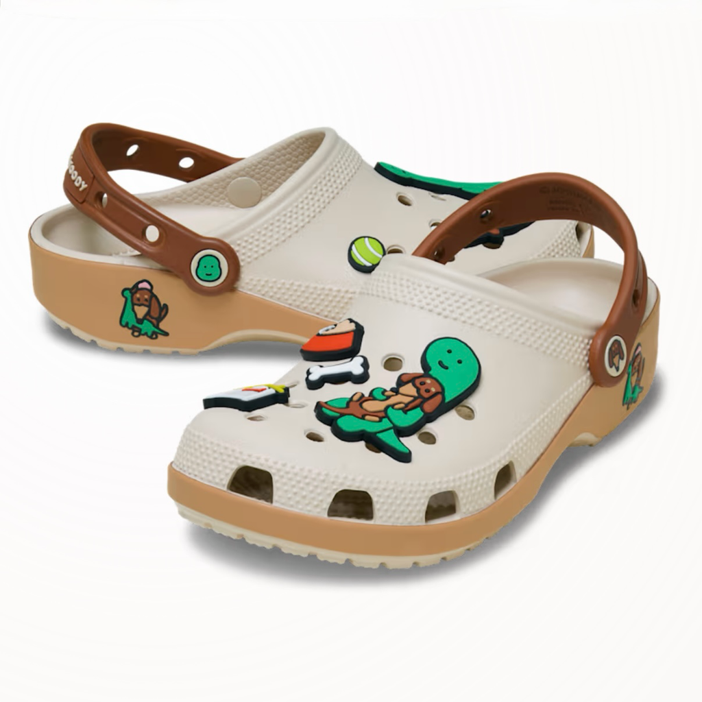 CROCS x JOGUMAN 洞洞鞋 拖鞋 男女鞋 聯名 臘腸狗 恐龍 腕龍