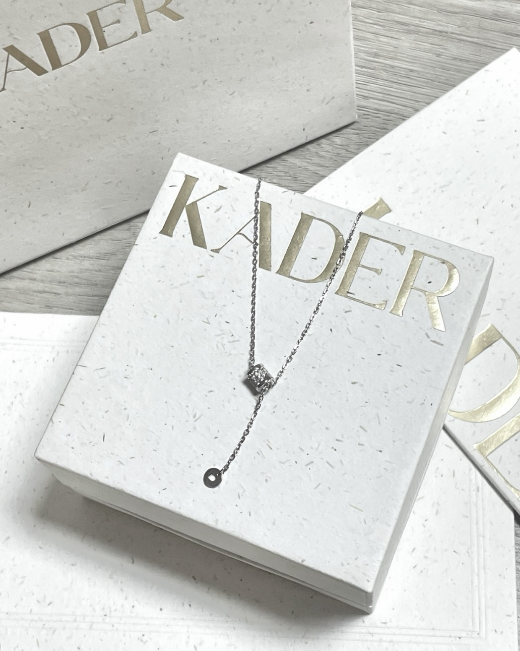 KADER 卡蒂羅 流蘇 小蠻腰 鑲鑽 項鎍 鎖骨鏈