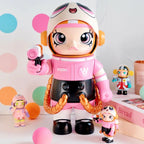 POP MART 飛天小女警 MEGA SPACE MOLLY 400+100% 花花 泡泡 毛毛 泡泡瑪特
