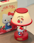 正版授權 HELLO KITTY 蘋果款 檯燈造型 小夜燈 擺件