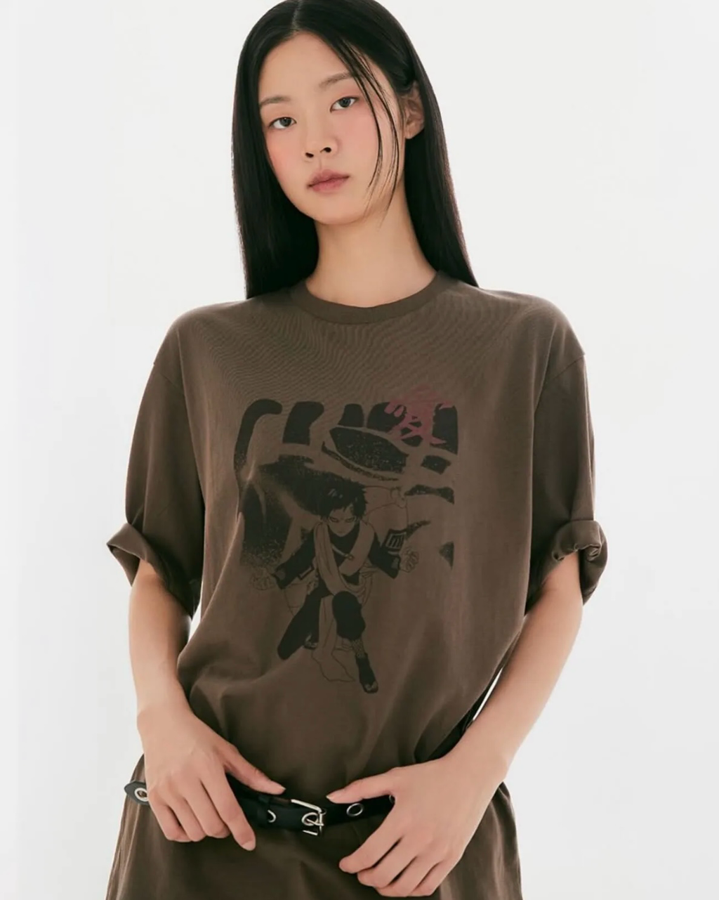 韓國SPAO x 火影忍者 聯名 睡衣 短袖上衣 眼罩 披肩 套裝