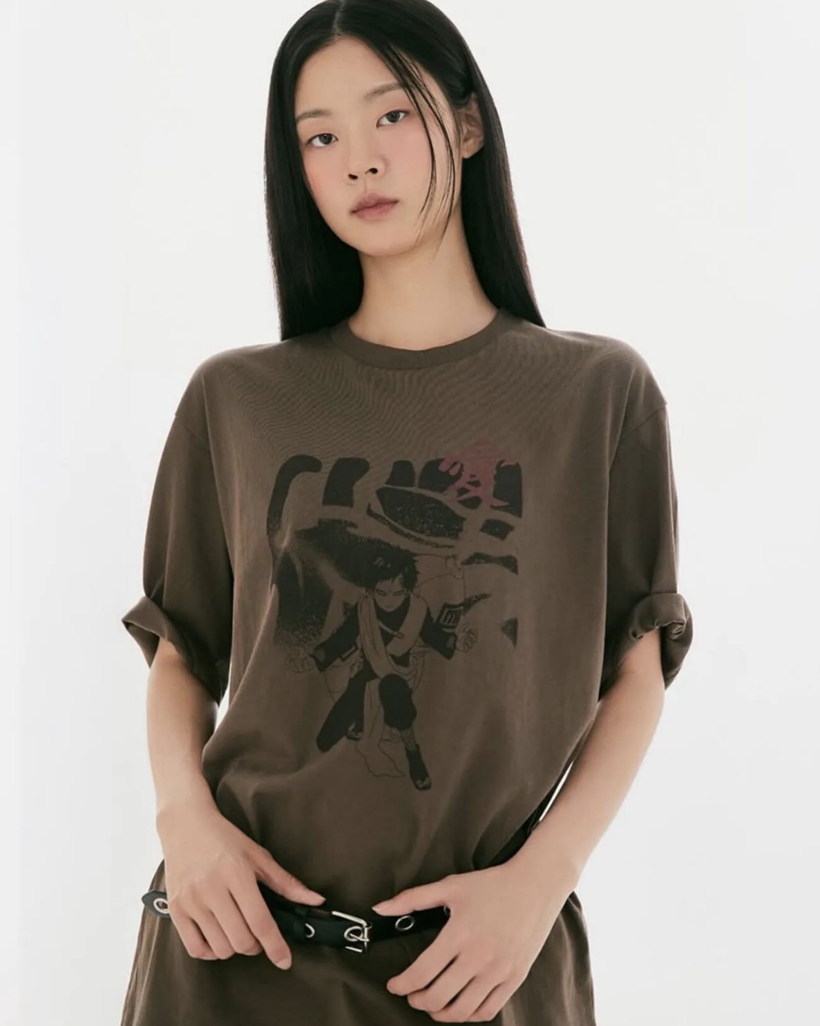 韓國SPAO x 火影忍者 聯名 睡衣 短袖上衣 眼罩 披肩 套裝