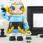 POP MART 飛天小女警 MEGA SPACE MOLLY 400+100% 花花 泡泡 毛毛 泡泡瑪特