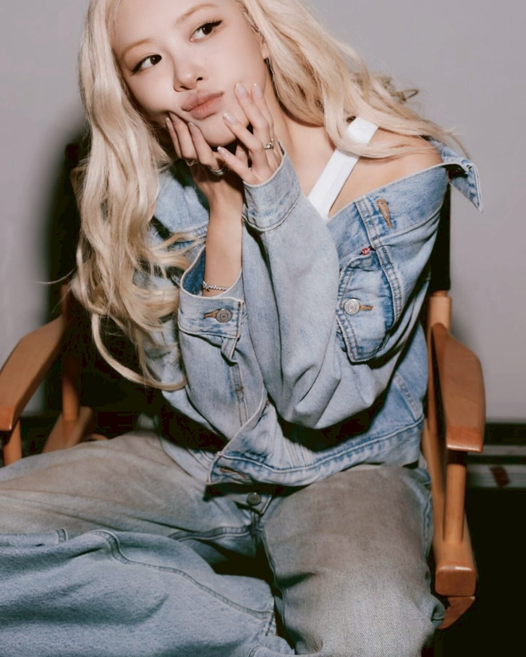 ROSÉ朴彩英同款 Levi's LOOSE BOOT 低腰 寬鬆靴型褒 油漬 水洗 微喇叭 牛仔褒