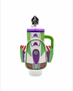 日本限定 DISNEY 玩具總動員 巴斯光年 不鏽鋼吸管杯 保溫杯 TOY STORY 迪士尼