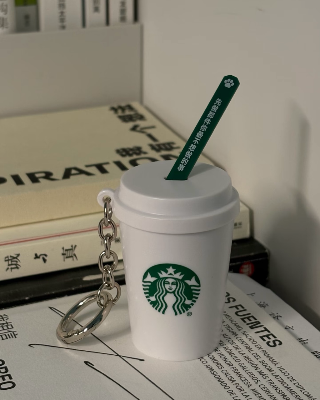 STARBUCKS 星巴克 專星熊打工樂系列 保溫袋 掛勾 吊飾 文具包