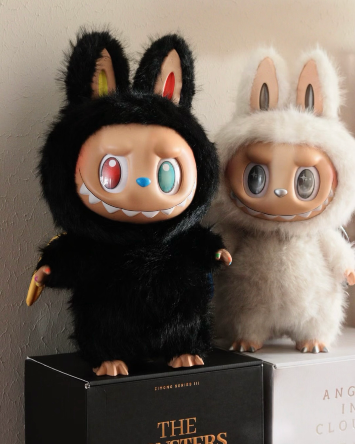 POP MART 泡泡瑪特 LABUBU Zimomo THE MONSTERS 十周年系列 搪膠 毛絨公仔 58cm