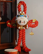 POP MART 泡泡瑪特 Labubu 金蛇賀歲系列 蛇年限定 造型毛絨門掛
