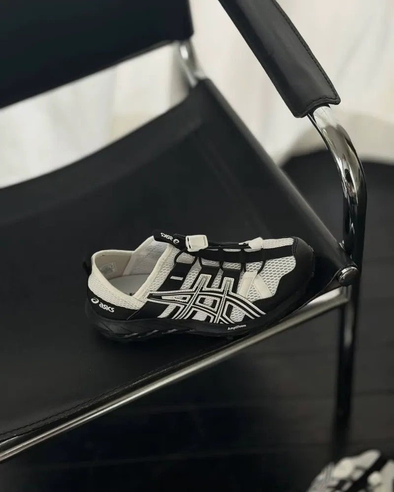 Asics Gel-Sonoma 復古 緩震 抽繩 機能 可踩後跟 黑白