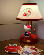 正版授權 HELLO KITTY 蘋果款 檯燈造型 小夜燈 擺件
