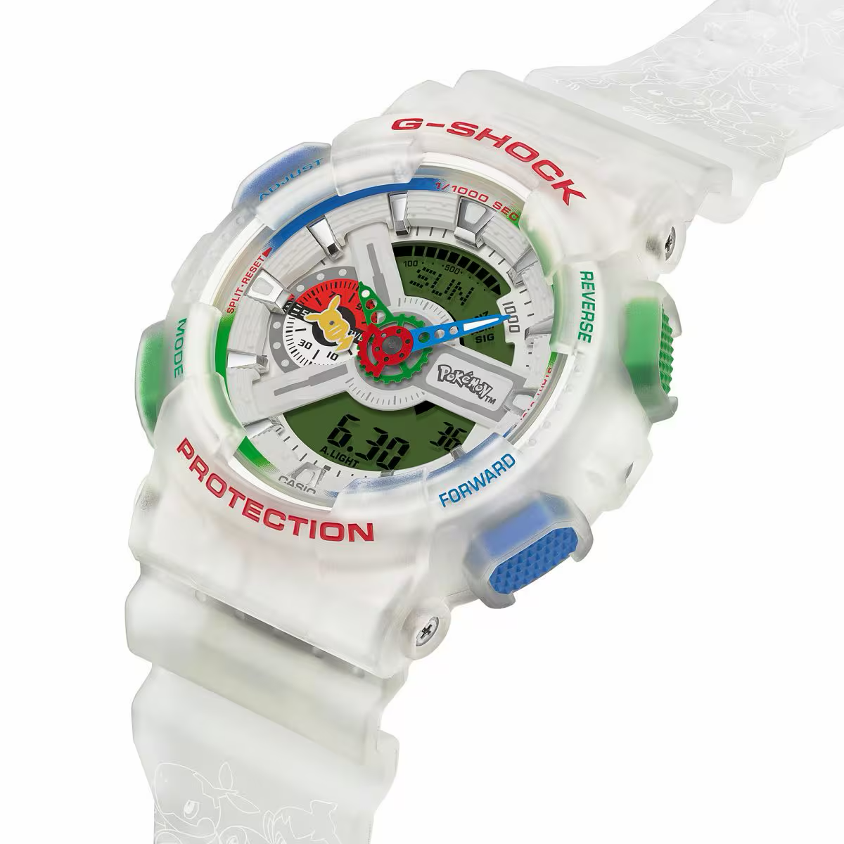 CASIO x POKÉMON 30周年紀念 G-SHOCK GA-110 寶可夢 聯名款 手錶 卡西歐