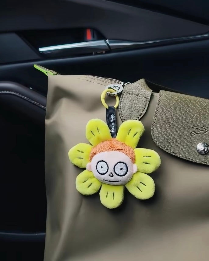 正版授權Rick And Morty 瑞克與莫蒂 花園系列 莫蒂 毛絨 吊飾 3款