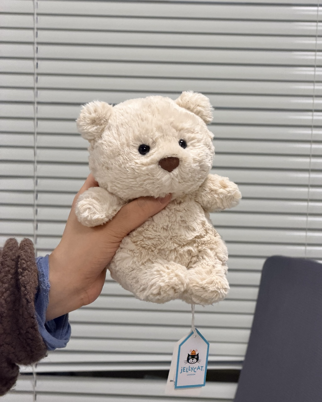JELLYCAT 小巴塞羅熊 小熊崽 毛絨娃娃 17cm