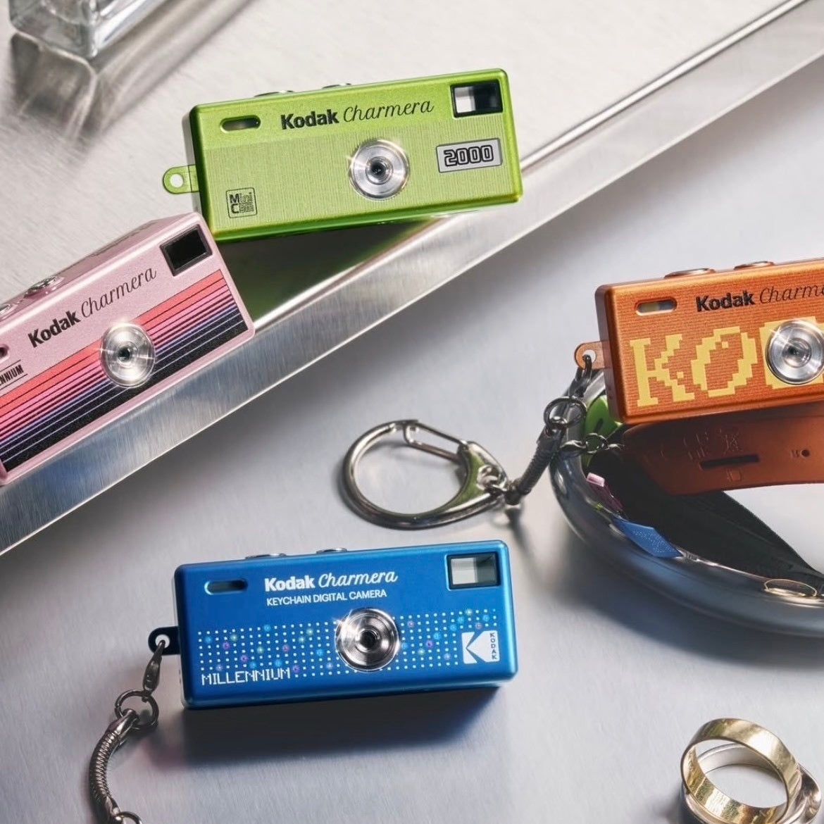 KODAK 柯達 Charmera Millennium Edition 千禧版 迷你數位相機 鑰匙圈 盲盒