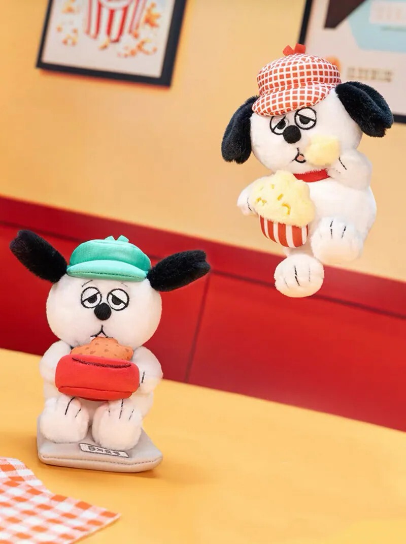 正版授權 Snoopy 史努比 歐拉夫的午餐時間 OLAF 爆米花 吊飾 鑰匙圈