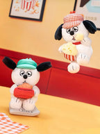 正版授權 Snoopy 史努比 歐拉夫的午餐時間 OLAF 爆米花 吊飾 鑰匙圈