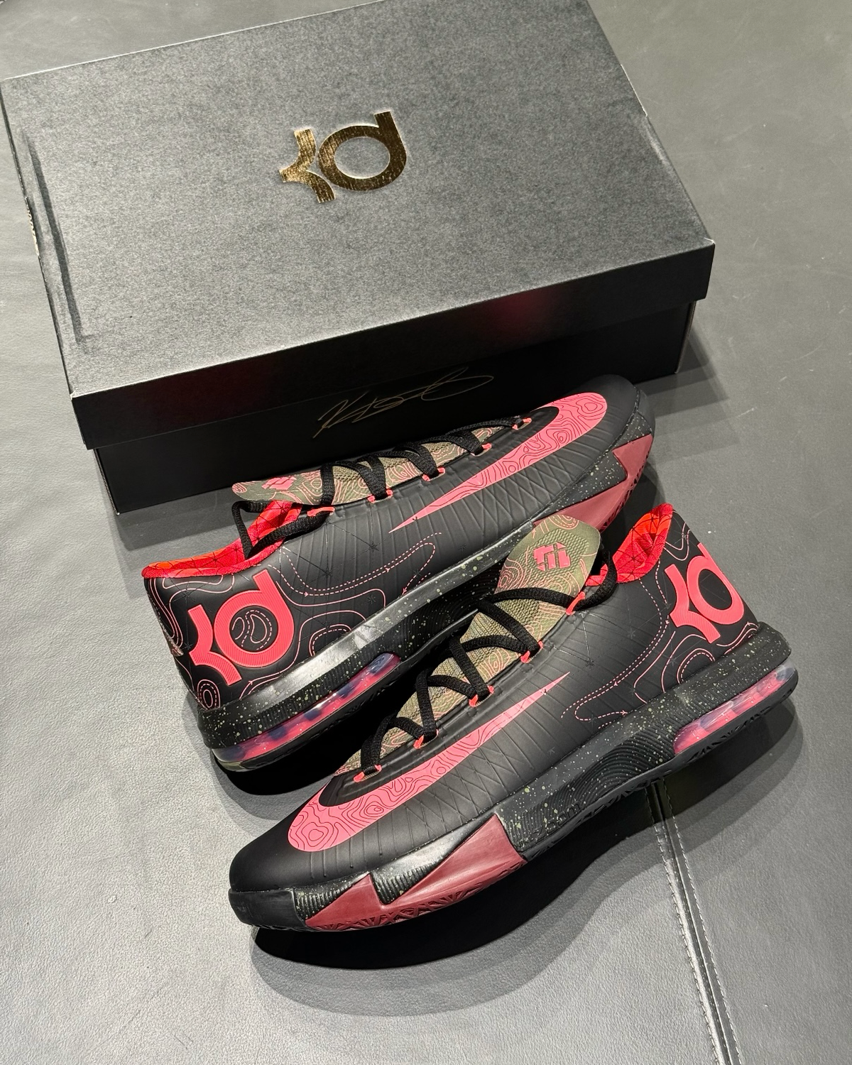 Nike KD 6 Meteorology 黑紅復刻 死神 杜蘭特 實戰籃球鞋 IM4409-001