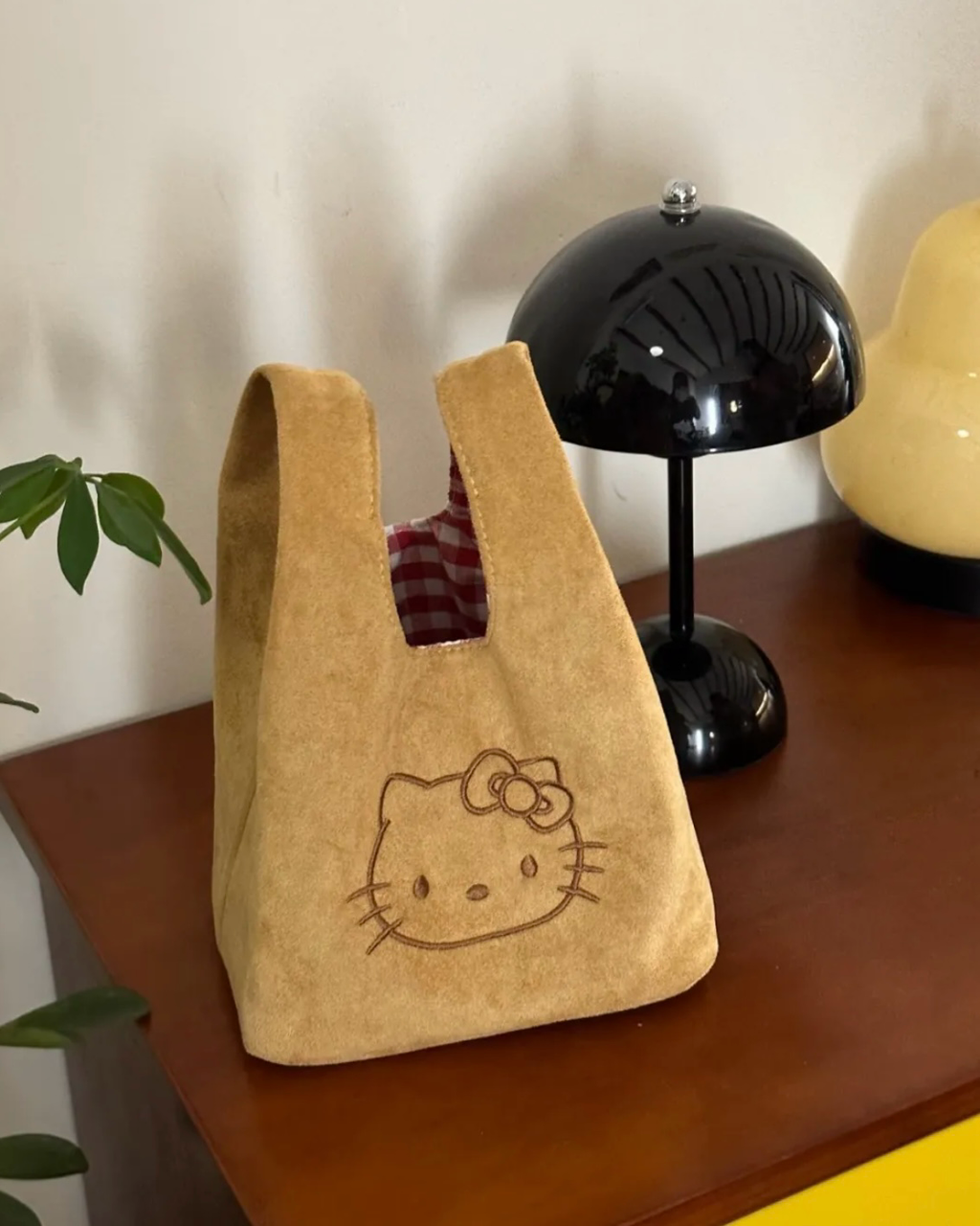 正版授權SANRIO HELLO KITTY 麂皮 手提包 豹紋 三麗鷗 凱蒂貓