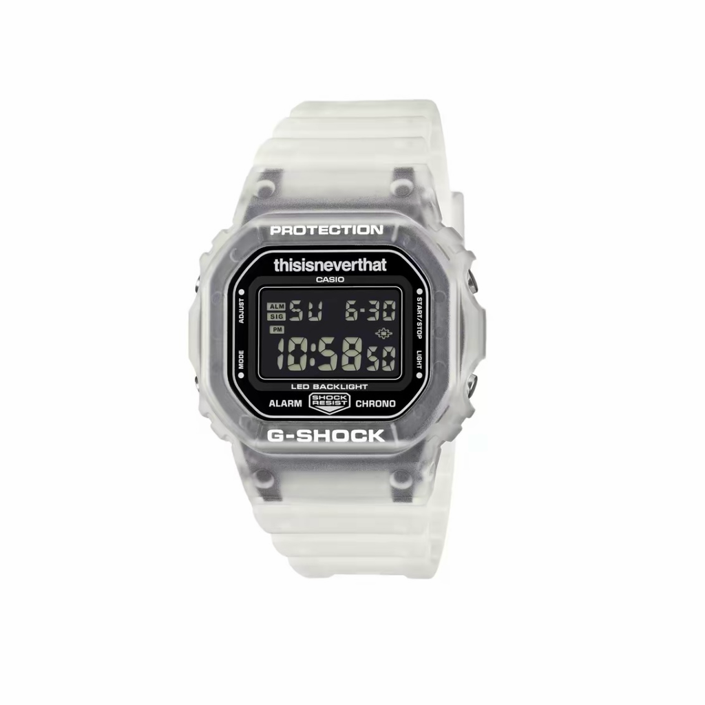 CASIO 卡西歐 x thisisneverthat G-SHOCK 聯名款 數位 防水 可調式錨帶 手錨