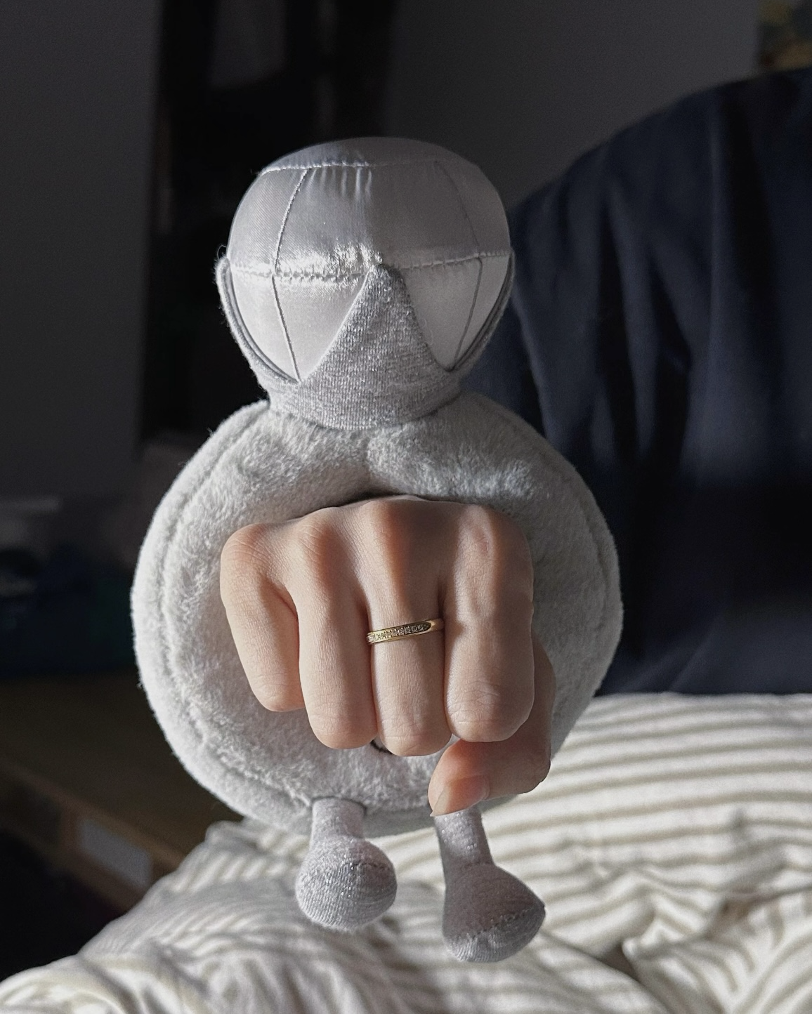 JELLYCAT 趣味婚戒 鑽戒 求婚 戒指 娃娃 毛絨 玩偶 20cm