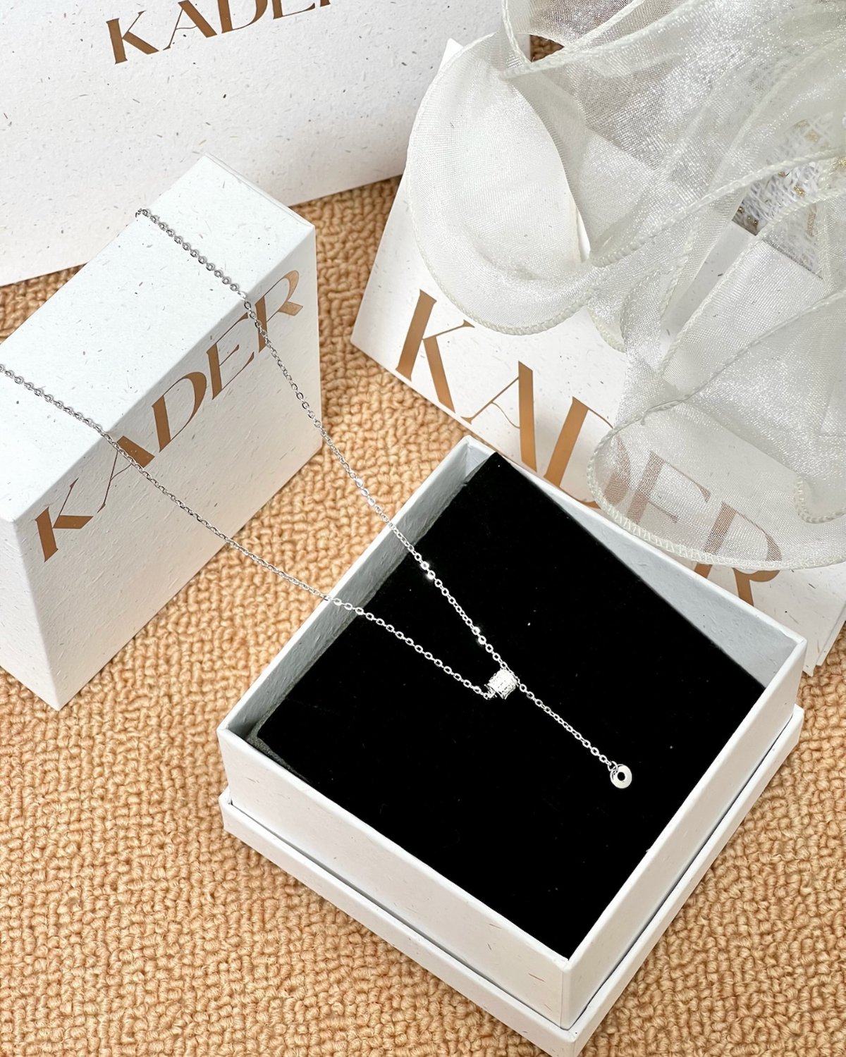 KADER 卡蒂羅 流蘇 小蠻腰 鑲鑽 項鎍 鎖骨鏈