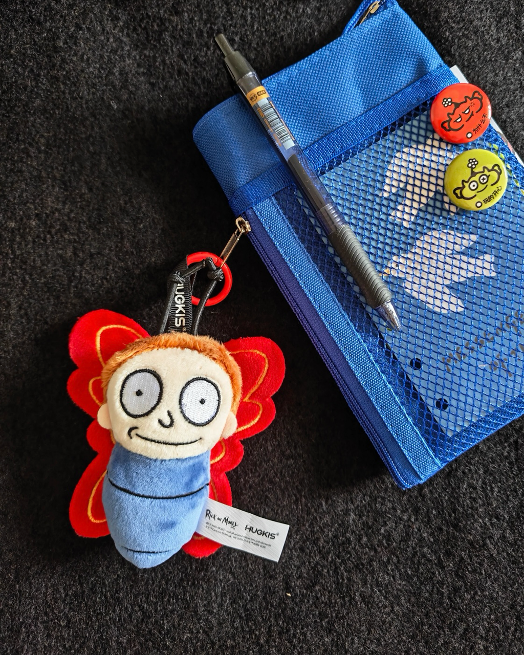 正版授權Rick And Morty 瑞克與莫蒂 花園系列 莫蒂 毛絨 吊飾 3款