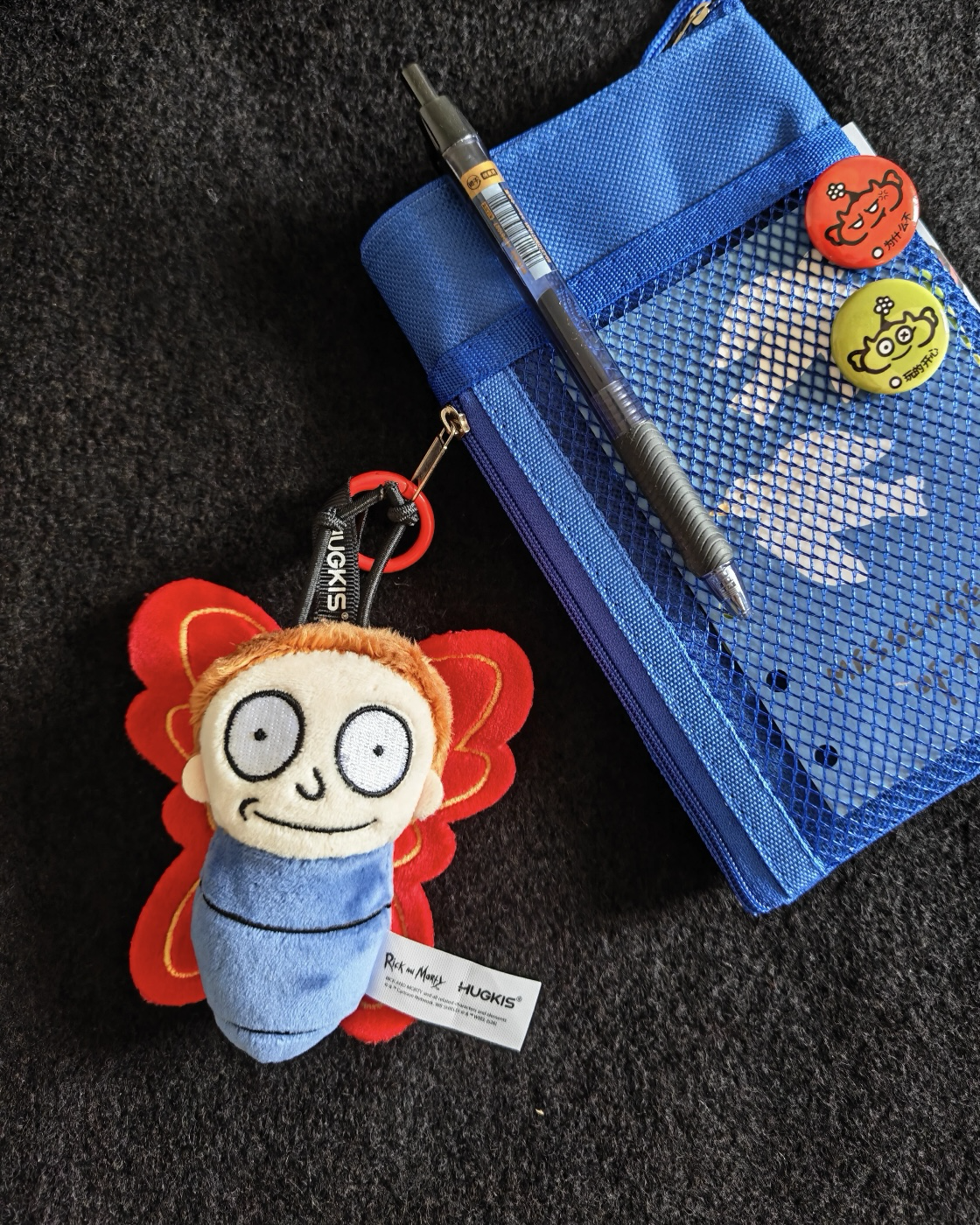 正版授權Rick And Morty 瑞克與莫蒂 花園系列 莫蒂 毛絨 吊飾 3款