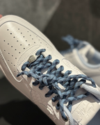 NIKE AIR FORCE 1 '07 LV8 白藍 編織 格子 休閒鞋 男鞋 IW1892-111