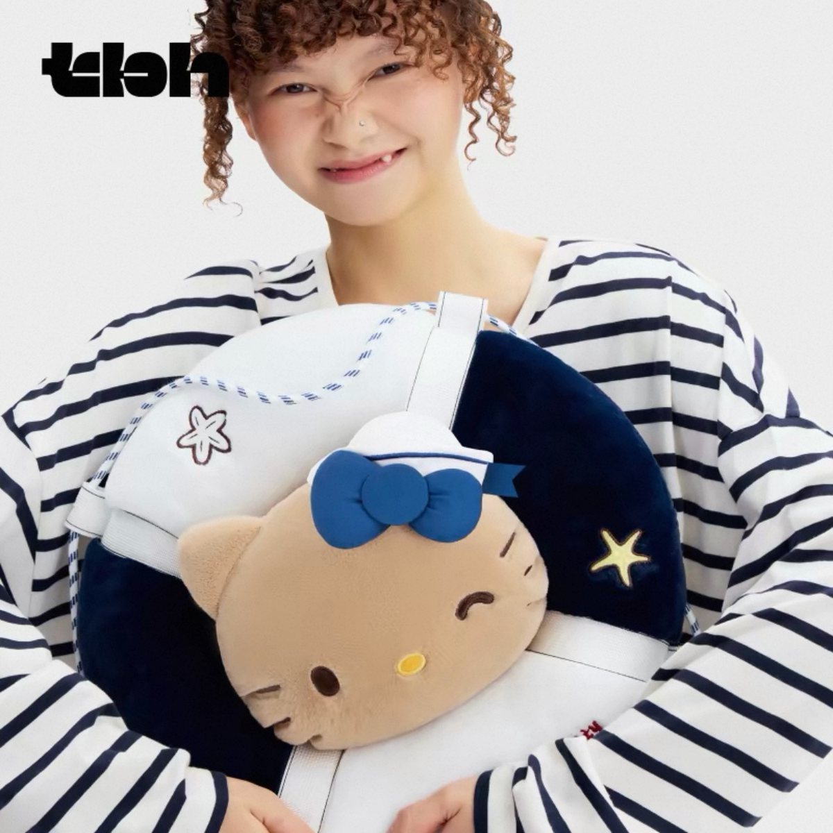 HELLO KITTY x TBH野獸派 泳圈造型 毛絨抱枕 三麗鷗 凱蒂貓