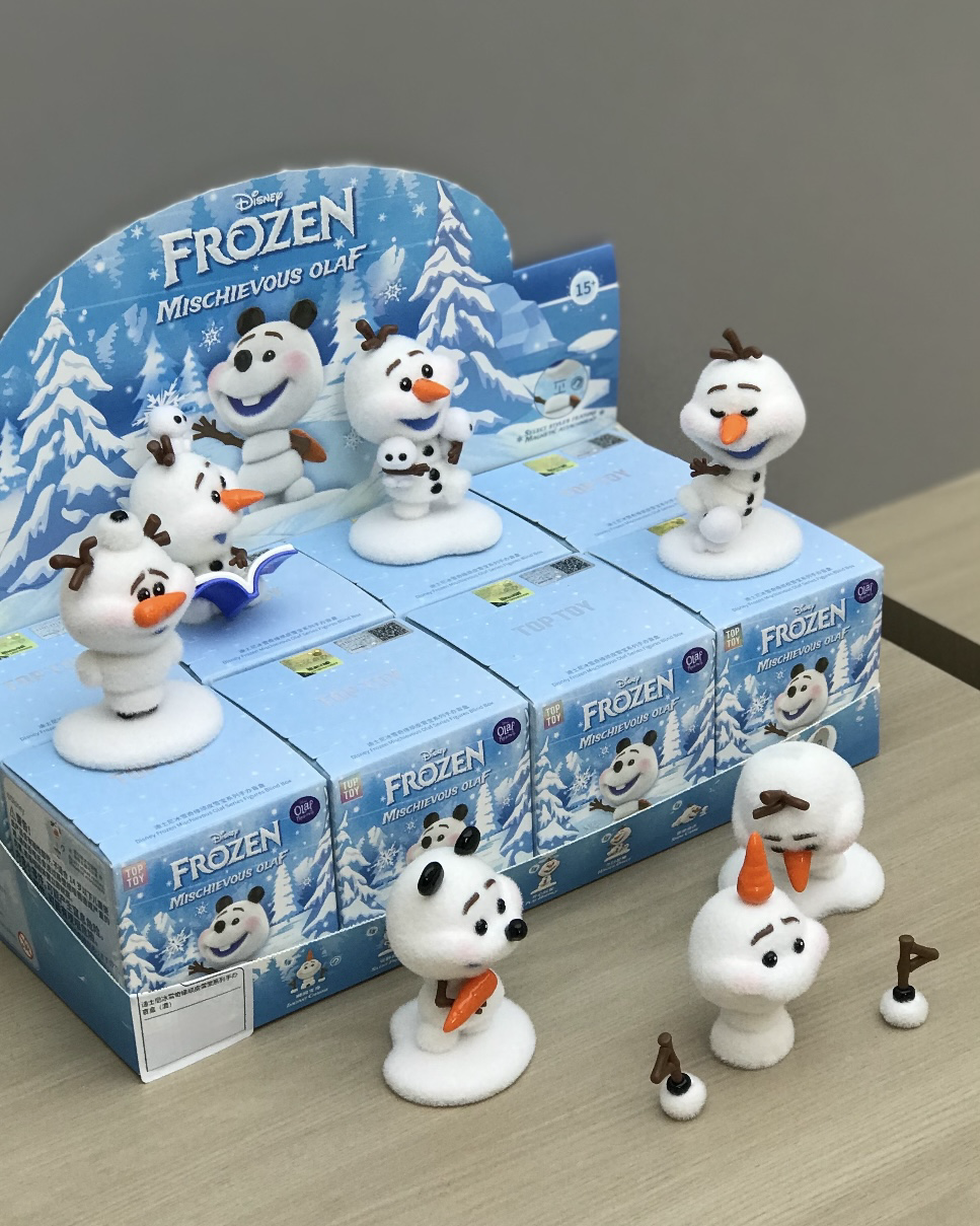 正版授權 TOPTOY x DISNEY 頑皮雪寶系列 盲盒 植絨 公仔 迪士尼 冰雪奇緣