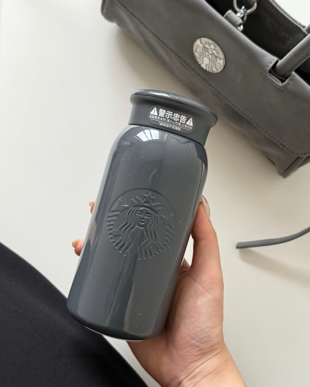 STARBUCKS 星巴克 龐克芭蕾系列 隨行杯+肩背包 組合 2色