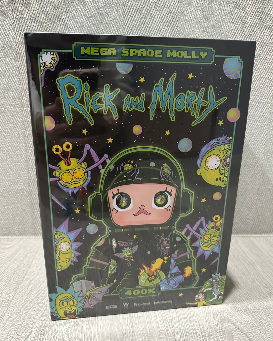 POPMART MEGA SPACE MOLLY 400% 1000% 瑞克和莫蒂 泡泡瑪特