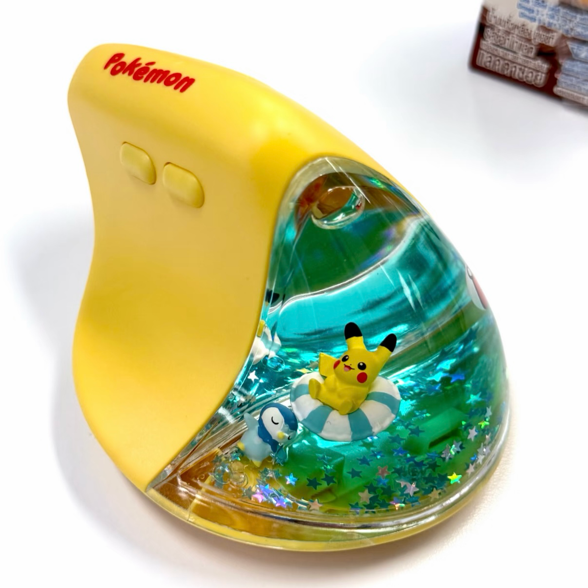 正版授權韓國🇰🇷 HANILDI 寶可夢 人體工學滑鼠 半透明 無線 藍牙 Pokémon 聯名