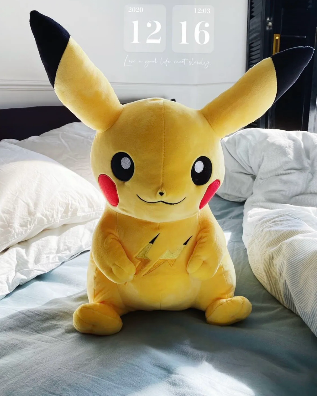 POKÉMON x Fragment 皮卡丘 聯名 娃娃 玩偶 公仔 寶可夢 藤原浩 38cm