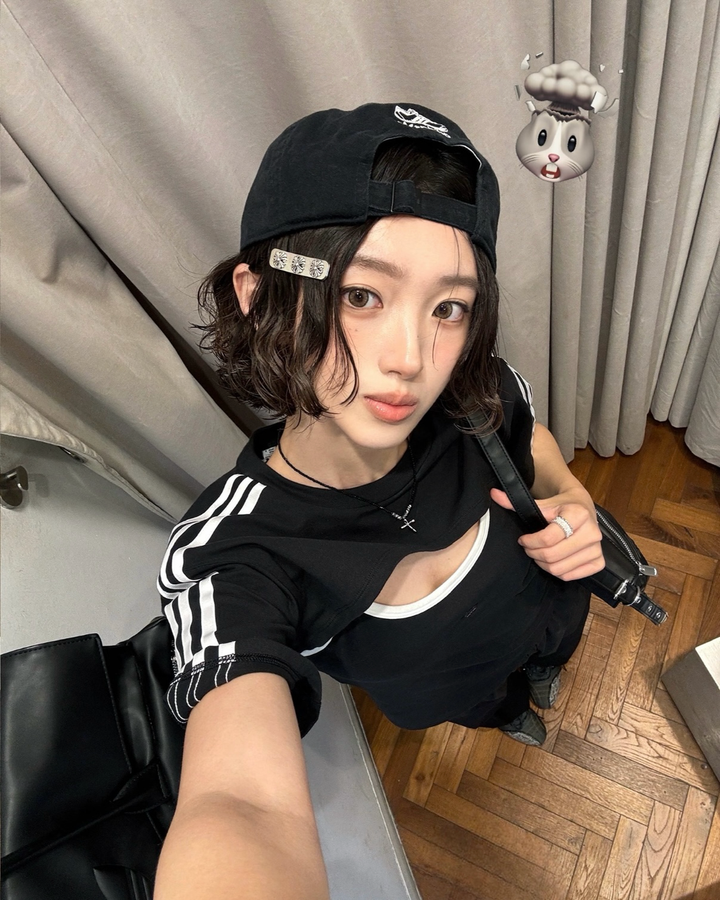 ADIDAS ORIGINALS 兩件式 短袖 上衣 細肩帶 吊帶 背心 白色JJ3090 黑色JD0042