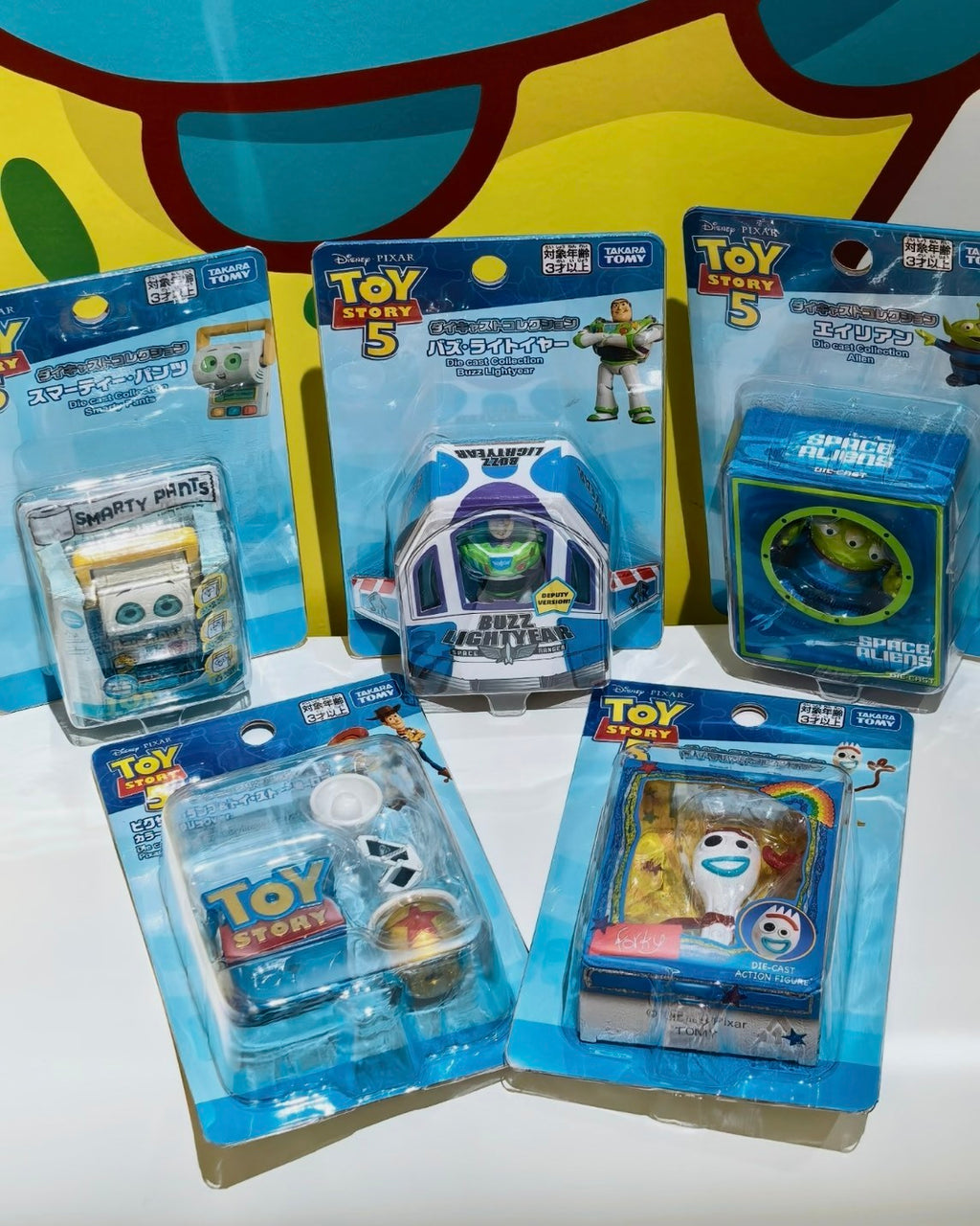 正版授權Toy story 玩具總動員5 TAKARA TOMY 合金人形 迪士尼