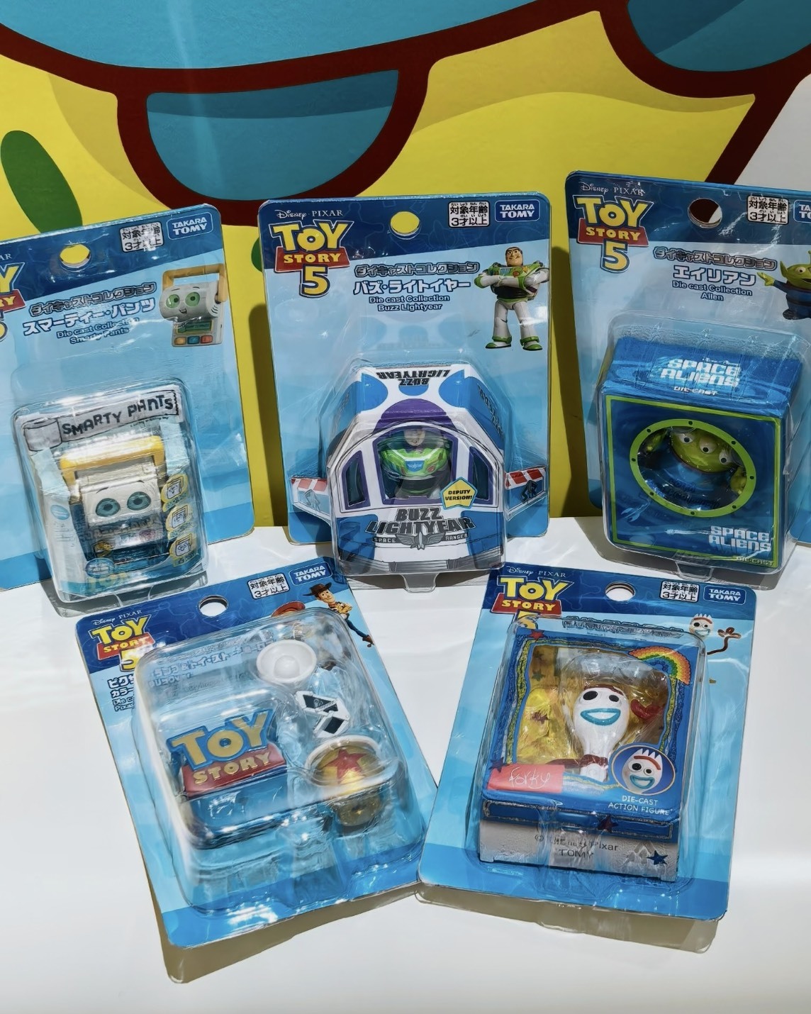 正版授權Toy story 玩具總動員5 TAKARA TOMY 合金人形 迪士尼