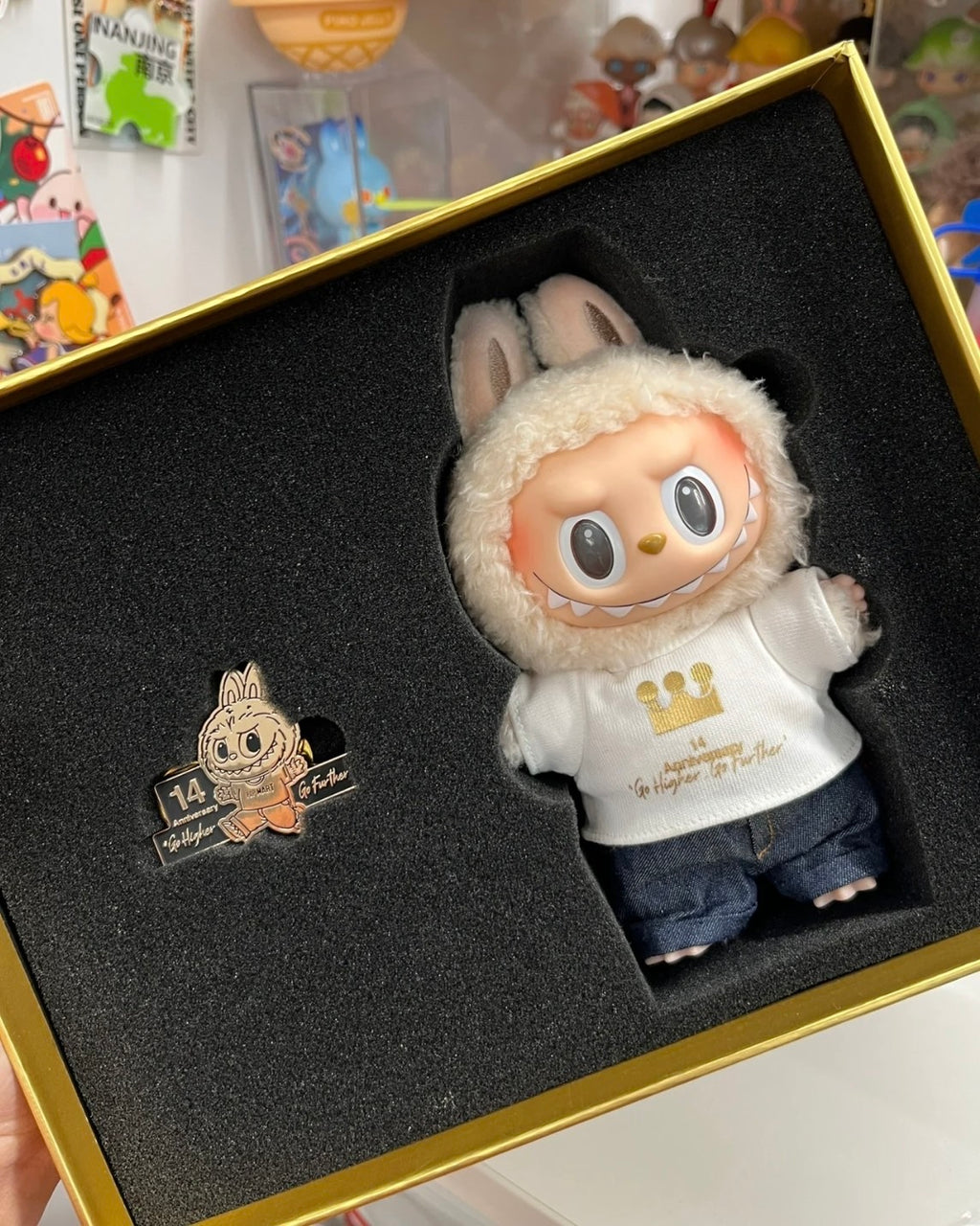 POPMART 泡泡瑪特 LABUBU 14週年員工限定禮盒版