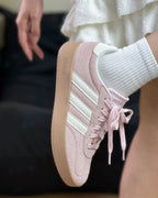 ADIDAS ORIGINALS BARREDA 櫻花粉 德訓鞋 休閒 女鞋