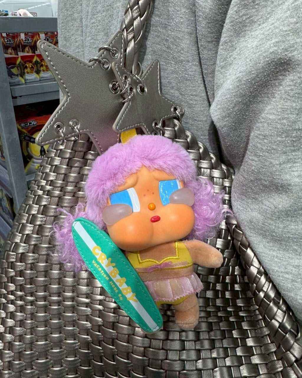 POPMART 泡泡瑪特 CRYBABY 哭娃 Vacation Mode On系列 盲盒 毛絨 吊飾 掛件