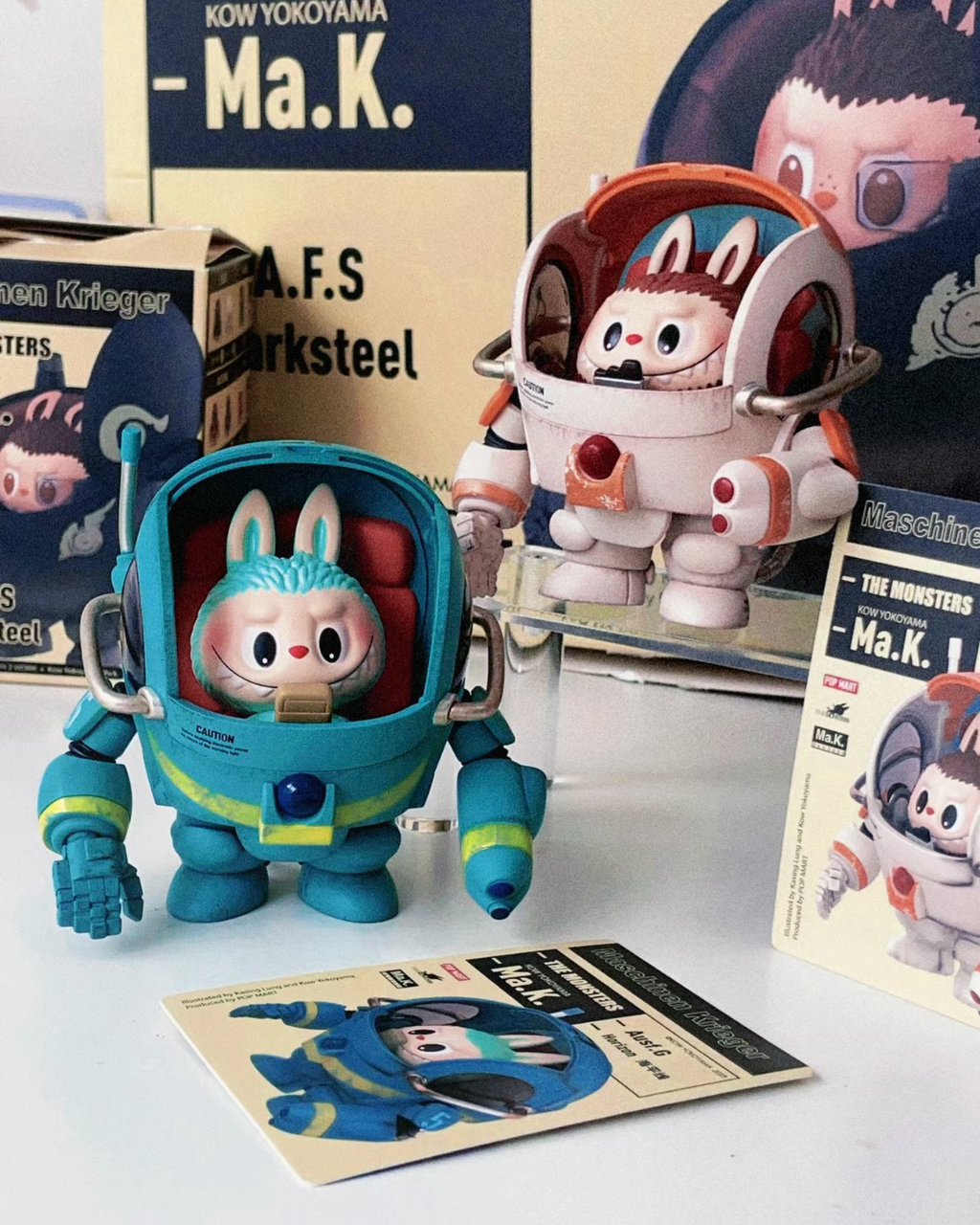 POPMART THE MONSTERS LABUBU x 橫山宏 Ma.k. 機甲 盲盒 泡泡瑪特