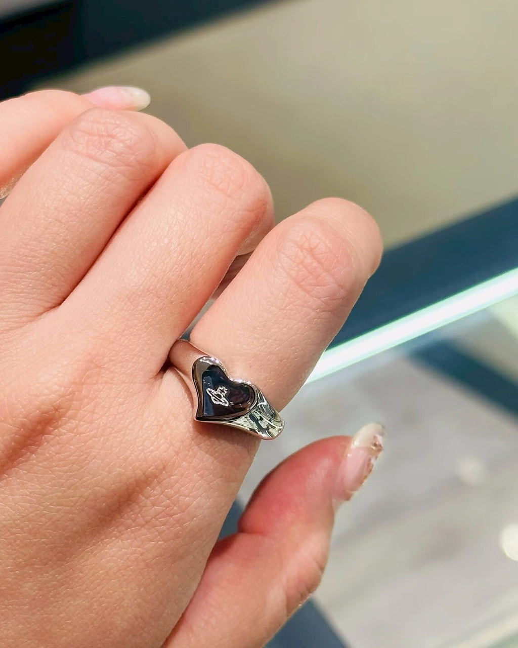 Vivienne Westwood Heart Ring 心形戒指 925純銀 西太后 薇薇安