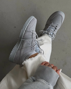 Nike Dunk Low SE Wolf Grey 水泥灰 灰色 麻皮 低筒休閑鞋 IB6651-002
