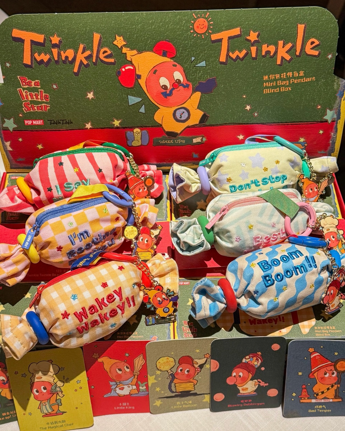 POPMART 泡泡瑪特 TWINKLE TWINKLE 迷你包系列 糖果包 盲盒 星星人 吊飾 掛件 小包