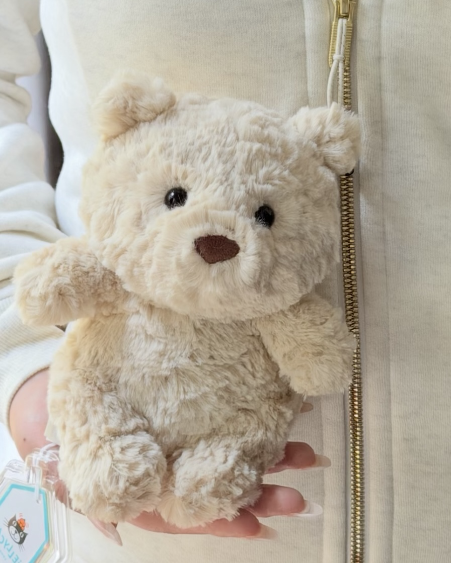 JELLYCAT 小巴塞羅熊 小熊崽 毛絨娃娃 17cm